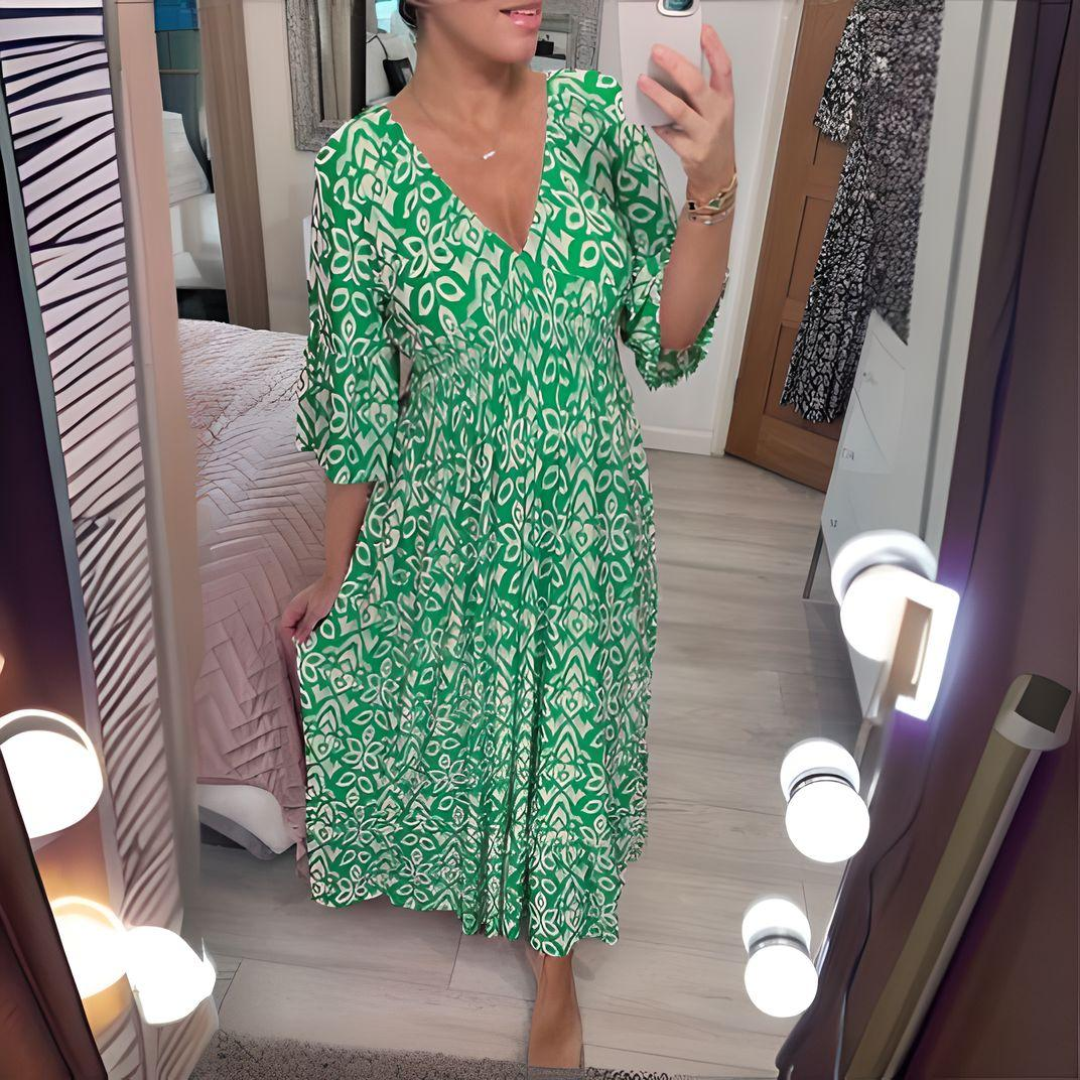 Isabella™ - Stylish Boho Printed Dress for Effortless Elegance
