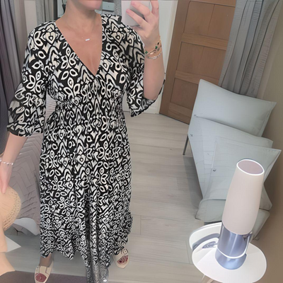 Isabella™ - Stylish Boho Printed Dress for Effortless Elegance