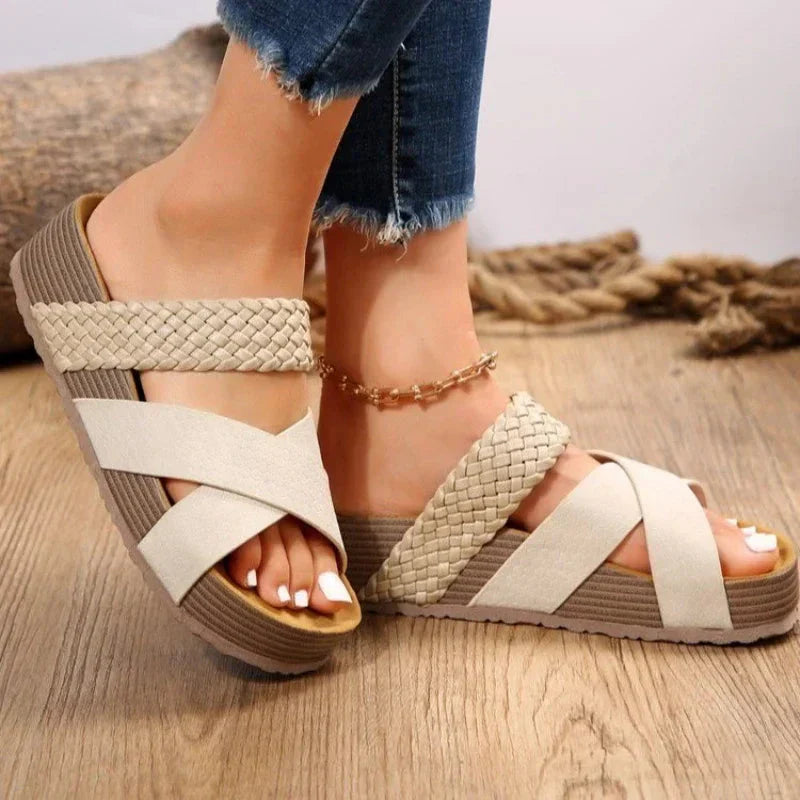 FLORE - Sandales Orthopédiques Confortables et Élégantes